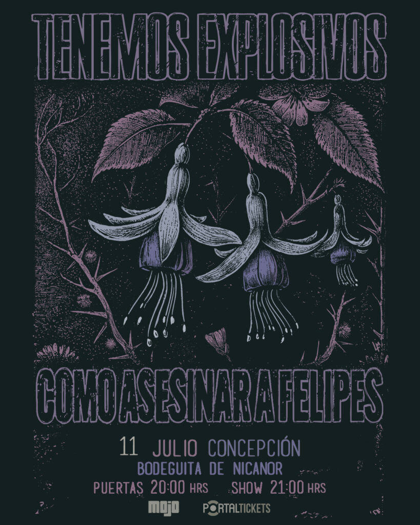 Tenemos Explosivos y CAF anuncian gira de invierno por Concepción, Valparaíso y La Serena