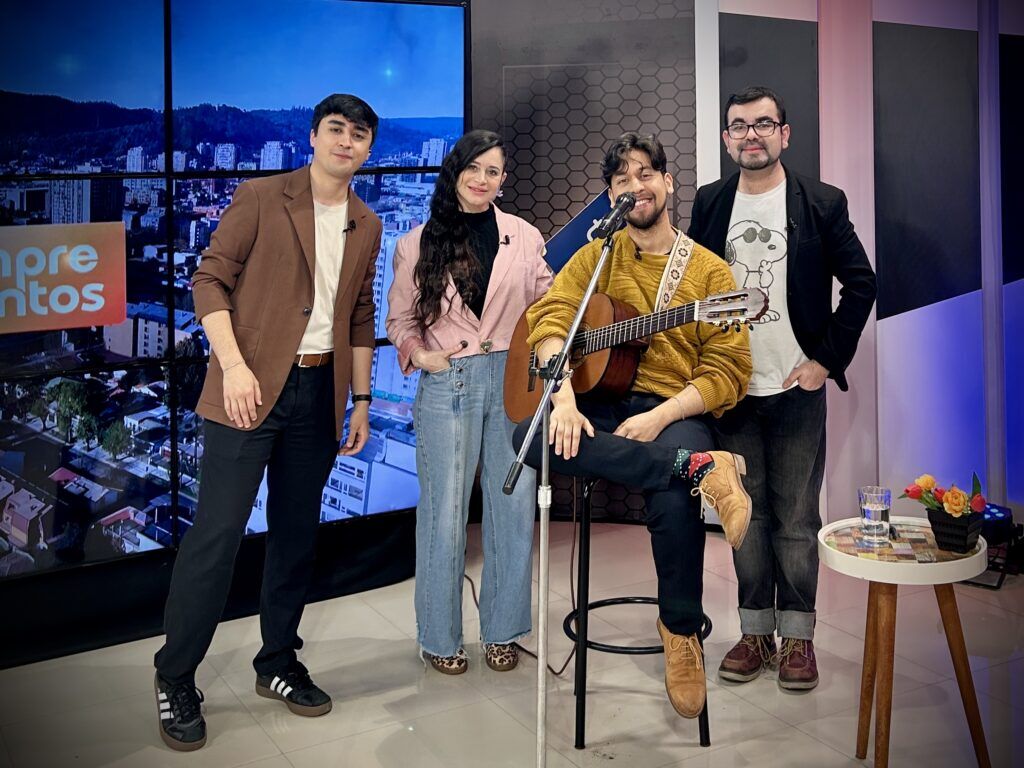 Tiann nos regaló una muestra de su música en «Se Vienen Cositas»