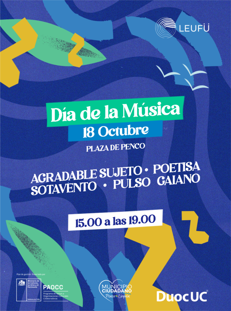 Penco celebrará el Día de la Música Chilena con una jornada gratuita en la Plaza